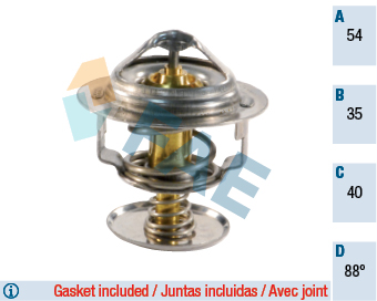 Termostat,lichid racire 5307488 FAE