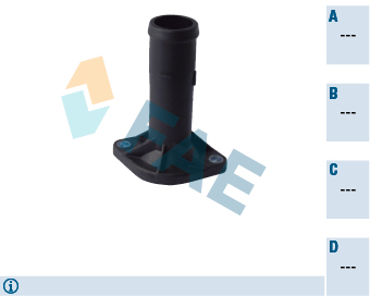 Flansa lichid racire 54302 FAE
