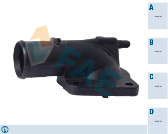Flansa lichid racire 54310 FAE