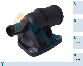 Flansa lichid racire 54315 FAE