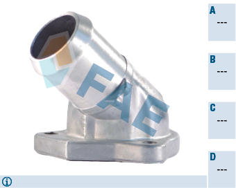 Flansa lichid racire 54319 FAE