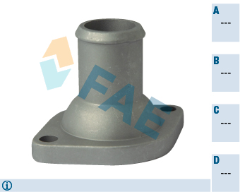 Flansa lichid racire 54322 FAE