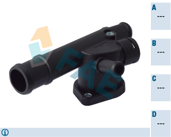 Flansa lichid racire 54351 FAE