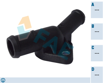 Flansa lichid racire 54355 FAE