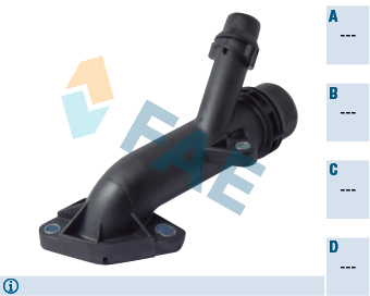 Flansa lichid racire 54364 FAE