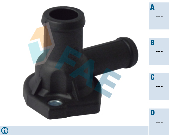 Flansa lichid racire 54367 FAE