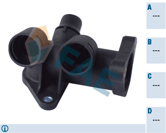 Flansa lichid racire 54369 FAE