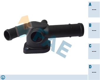 Flansa lichid racire 54375 FAE
