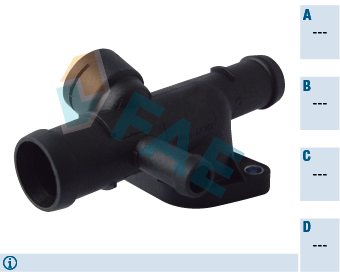 Flansa lichid racire 54383 FAE