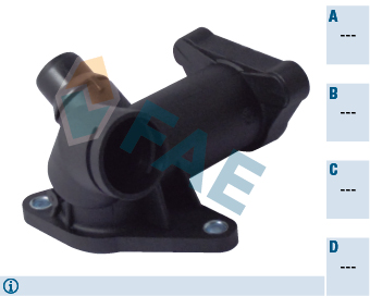 Flansa lichid racire 54386 FAE