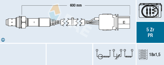 Sonda Lambda 75030 FAE