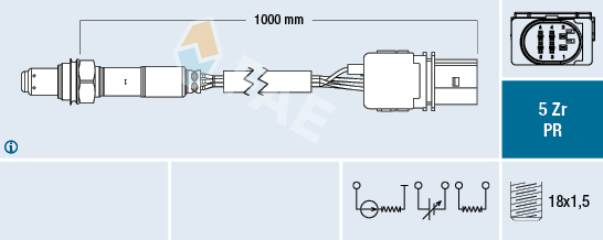 Sonda Lambda 75035 FAE