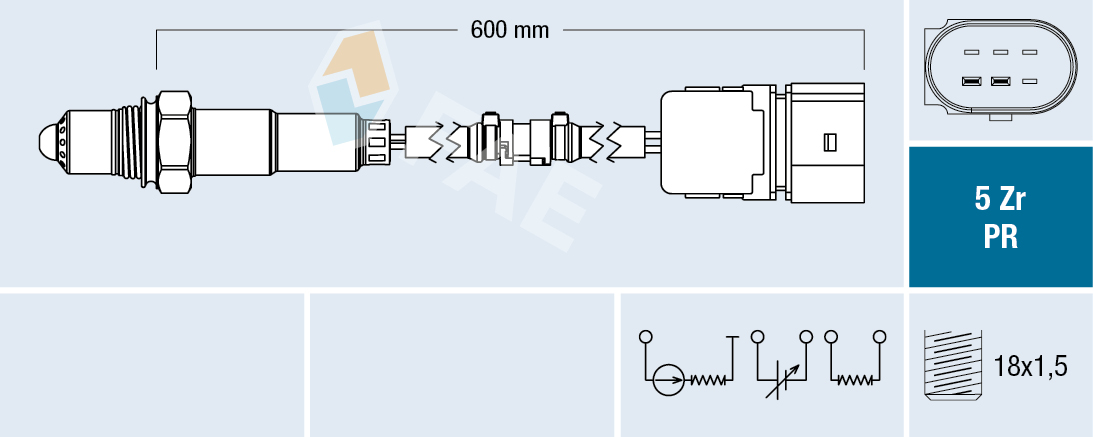Sonda lambda 75042 FAE
