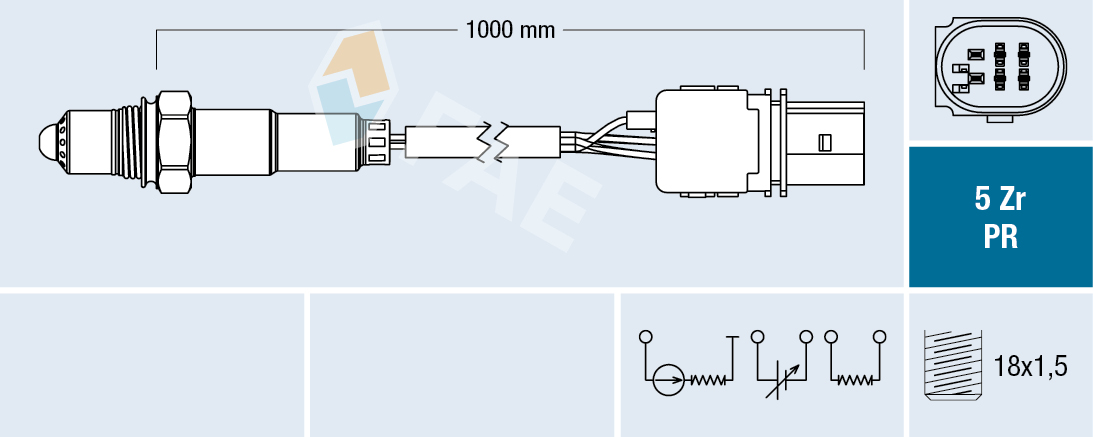 Sonda lambda 75045 FAE