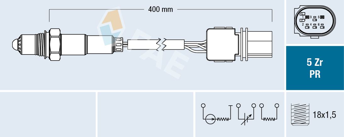 Sonda lambda 75061 FAE