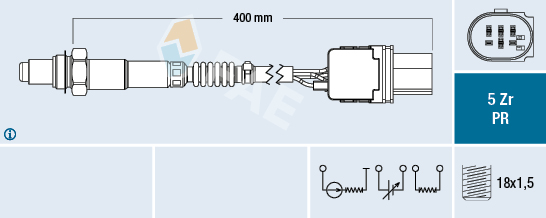 Sonda lambda 75071 FAE