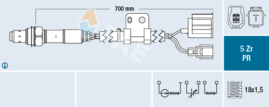 Sonda Lambda 75088 FAE