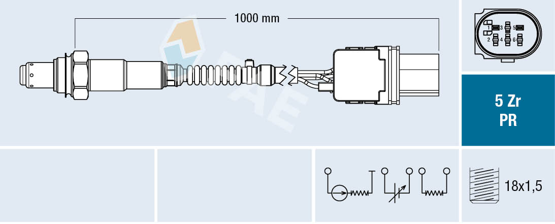 Sonda Lambda 75120 FAE