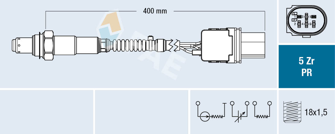 Sonda lambda 75123 FAE