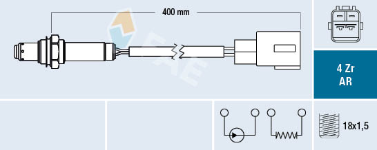 Sonda Lambda 75603 FAE