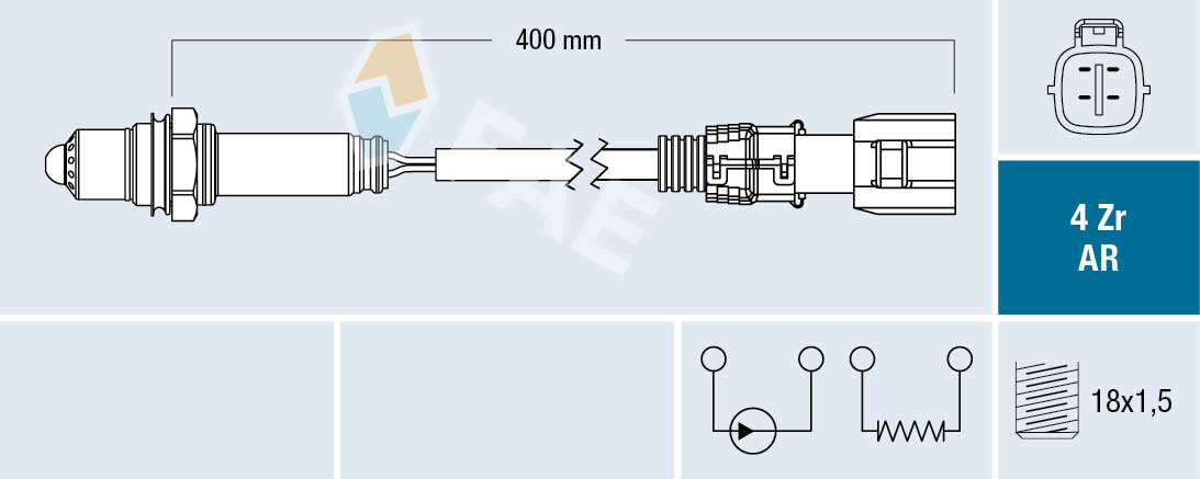 Sonda Lambda 75639 FAE