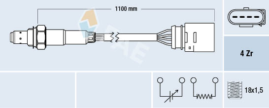 Sonda lambda 77140 FAE