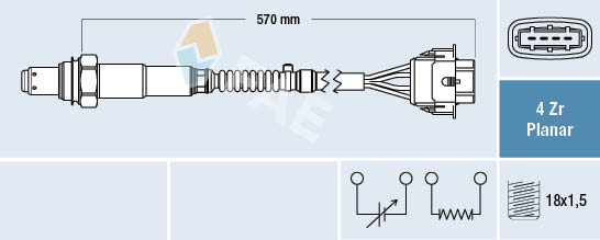 Sonda lambda 77154 FAE