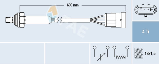 Sonda lambda 77183 FAE