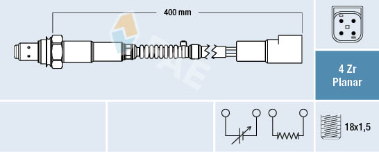 Sonda lambda 77244 FAE