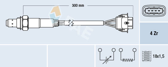 Sonda lambda 77246 FAE