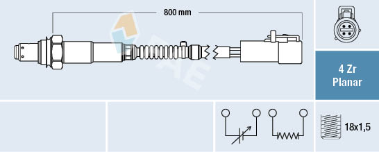 Sonda lambda 77263 FAE