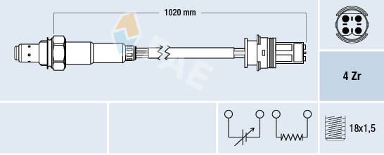 Sonda lambda 77275 FAE