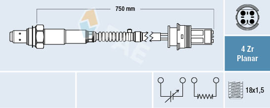 Sonda lambda 77334 FAE
