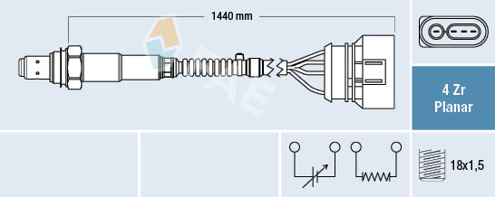 Sonda lambda 77400 FAE