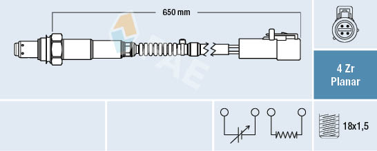 Sonda lambda 77446 FAE