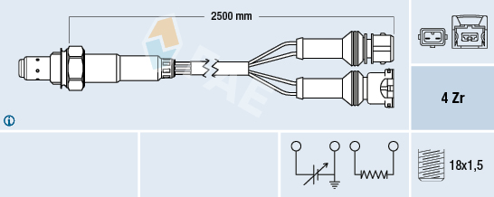Sonda Lambda 77639 FAE