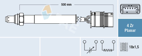 Sonda Lambda 77757 FAE