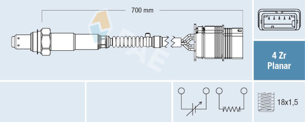 Sonda Lambda 77760 FAE