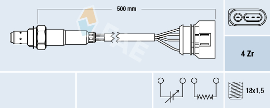 Sonda lambda 77779 FAE