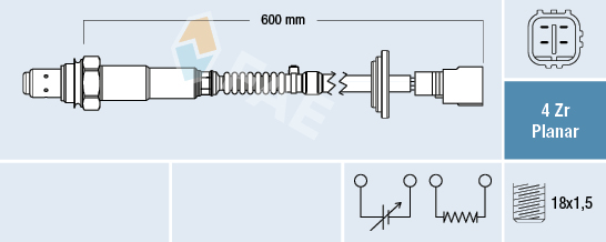 Sonda Lambda 77780 FAE