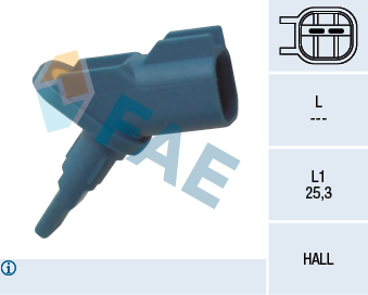 Senzor,turatie roata 78011 FAE