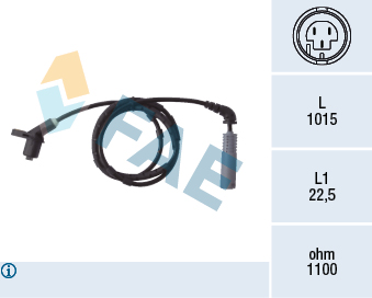 Senzor,turatie roata 78019 FAE