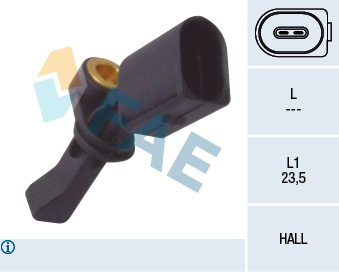 Senzor,turatie roata 78066 FAE