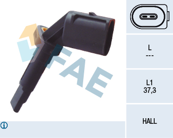 Senzor,turatie roata 78090 FAE