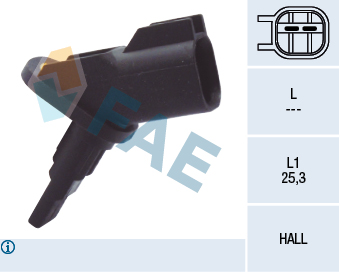Senzor,turatie roata 78094 FAE