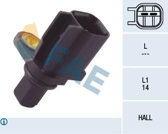Senzor,turatie roata 78113 FAE