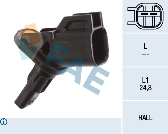 Senzor,turatie roata 78180 FAE