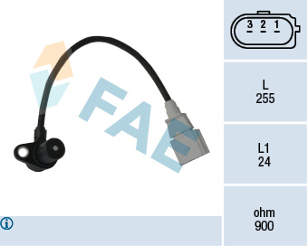 Senzor impulsuri, arbore cotit 79050 FAE