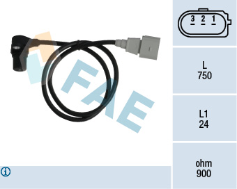 Senzor impulsuri, arbore cotit 79059 FAE