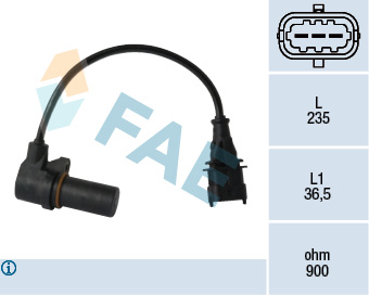 Senzor impulsuri, arbore cotit 79068 FAE